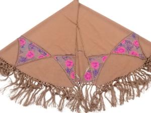 花模様　ショール